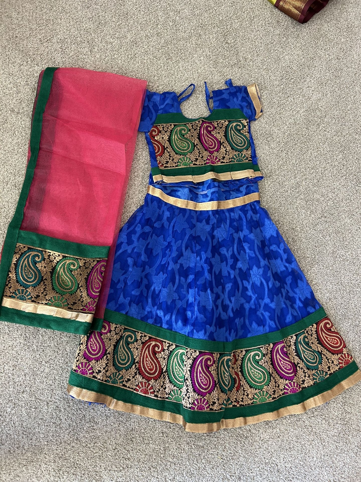 Indian kids chaniya choli garba navratri dresses