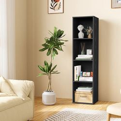 4 Wood Cube Storage Bookcase, Vertical Or Horizontal