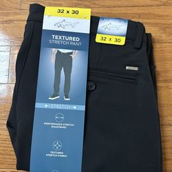 NWT Greg Norman men’s textured stretch pants size 32x30