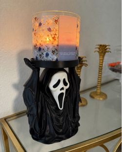 Ghost face Candle Holder - 3D printed