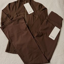 BROWN LULULEMON SET!