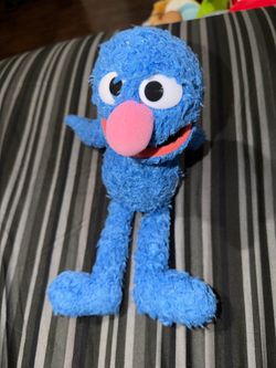 Sesame Street Grover Blue Shaggy Plush GUND 075353 Stuffed Animal 12 inch 2010
