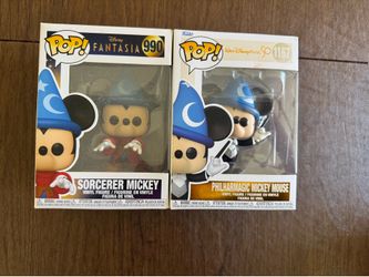 Sorcerer Mickey #990 + Philharmagic Mickey #1167