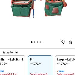 Occidental Leather Heritage FatLip – Tool Bag Set, Medium Size, 25 Pockets and Tool Holders, Made in the USA In good condition.