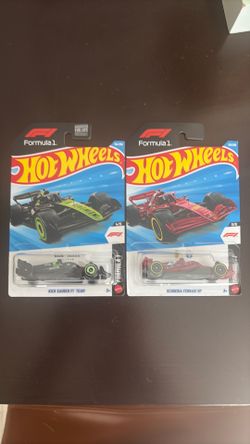 2026 Hot Wheels Scuderia FERRARI HP & Kick Sauber F1 Team Formula 1