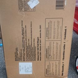 Unopened, brand new Radio Flyer EZ to Fold 3-in-1 Wagon with Canopy
