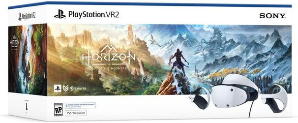 PLAYSTATION VR2 VIRTUAL REALITY HEADSET WITH HORIZONS