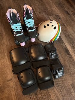 Chaya Melrose Roller Skates Sz 8.5 Bundle