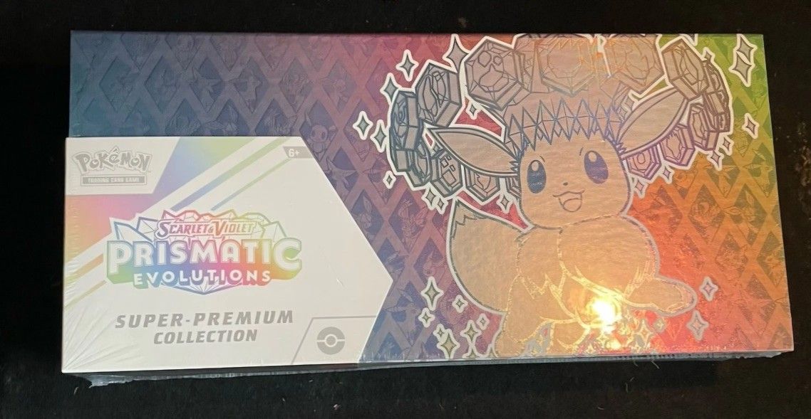 PRISMATIC EVOLUTIONS SUPER PREMIUM COLLECTION BOX!