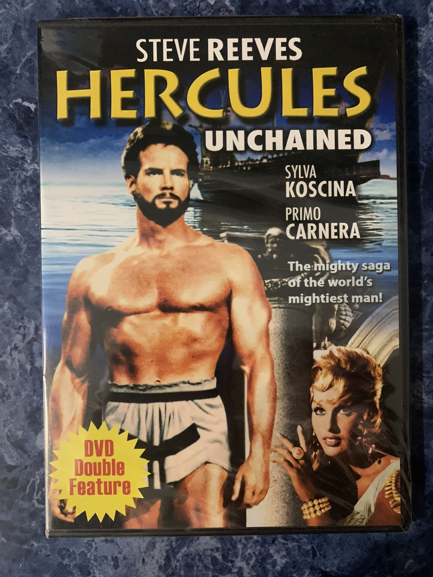 Steve Reeves Hercules Unchained DVD 2005 (BRAND NEW SEALED)