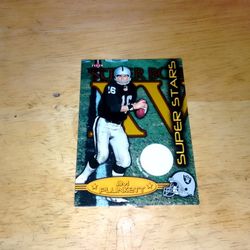 Feer Throwbacks 2002 Jim Plunkett Game - Worn Jersey Super Stars 