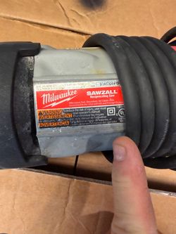 Milwaukee sawzall