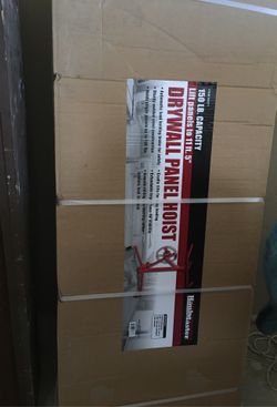 150 LB. Capacity. Drywall Panel Hoist