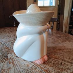 Treasure Craft - Mexico Stoneware Sleeping Man Cookie Jar, Taking Him A Fiesta