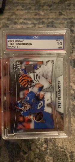 2025 Trey Hendrickson Gem 10 - for sale / trade - Pokemon/Football/DBZ/WWE/other TCG