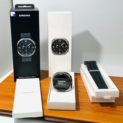 Samsung - Galaxy Watch Ultra Titanium Smartwatch 47mm LTE - Titanium Gray - (2025)