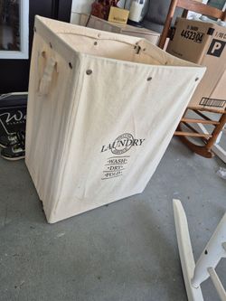 Large fabric hamper