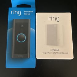 Ring Camera & chime