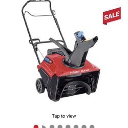 Snow Blower Electric Start