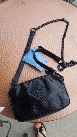 Vera Wang black cross body bag