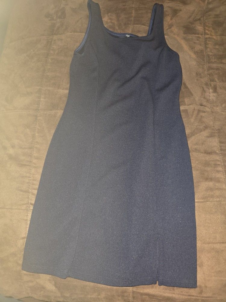 Navy Blue Dress