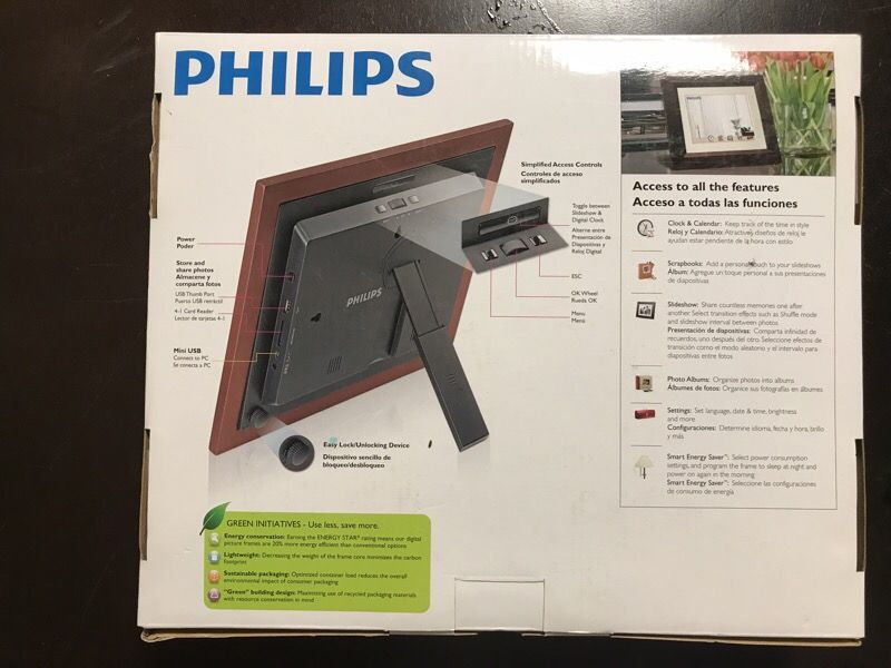Philips digital photo frame.