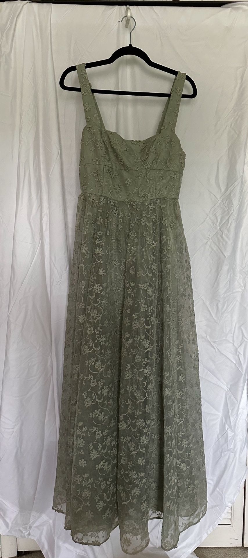 BHLDN Sage Wedding Guest Dress