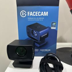 Elgato Facecam – Full HD Webcam, Excellent Condition