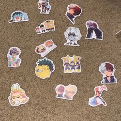 Anime Stickers 14 Piece Only 2$😱