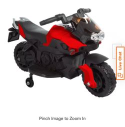 Lil’ rider electronic battery motorcycle