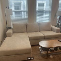 Living spaces couch for sale 