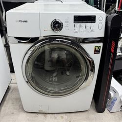 White Samsung Washer And Dryer 