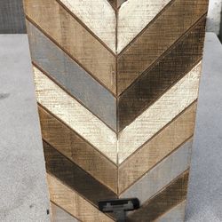 Boho Wood Wall Candle Holder