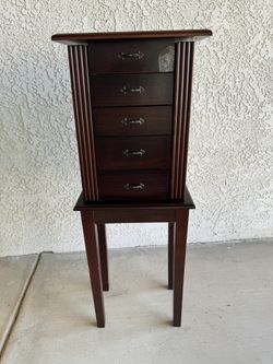 Home Exclusives Armoire Jewelry Five Drawers