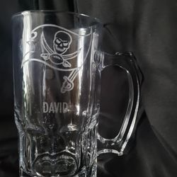 Large  Glass Mug