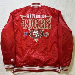 San Francisco 49ers Satin Style Jacket by Starter