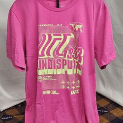 Adult Unisex UFC 1993 Undesputed T-Shirt Size XL Pink