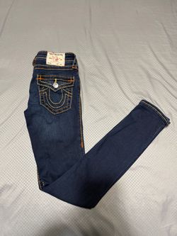 True Religion Stella Low Rise Skinny Jeans Women's Size 26 Blue Denim Stretch