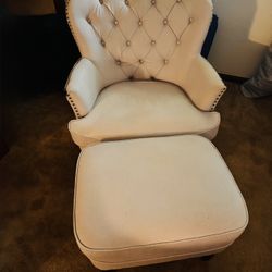 Chair And OTTOMAN - Club Chair