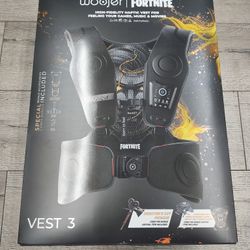 Woojer Vest 3 Midas Edition Haptic Gaming Vest + Fortnite Bonus Code & Liner