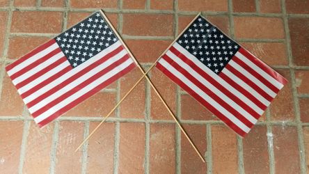 American flags! Made in the USA!!