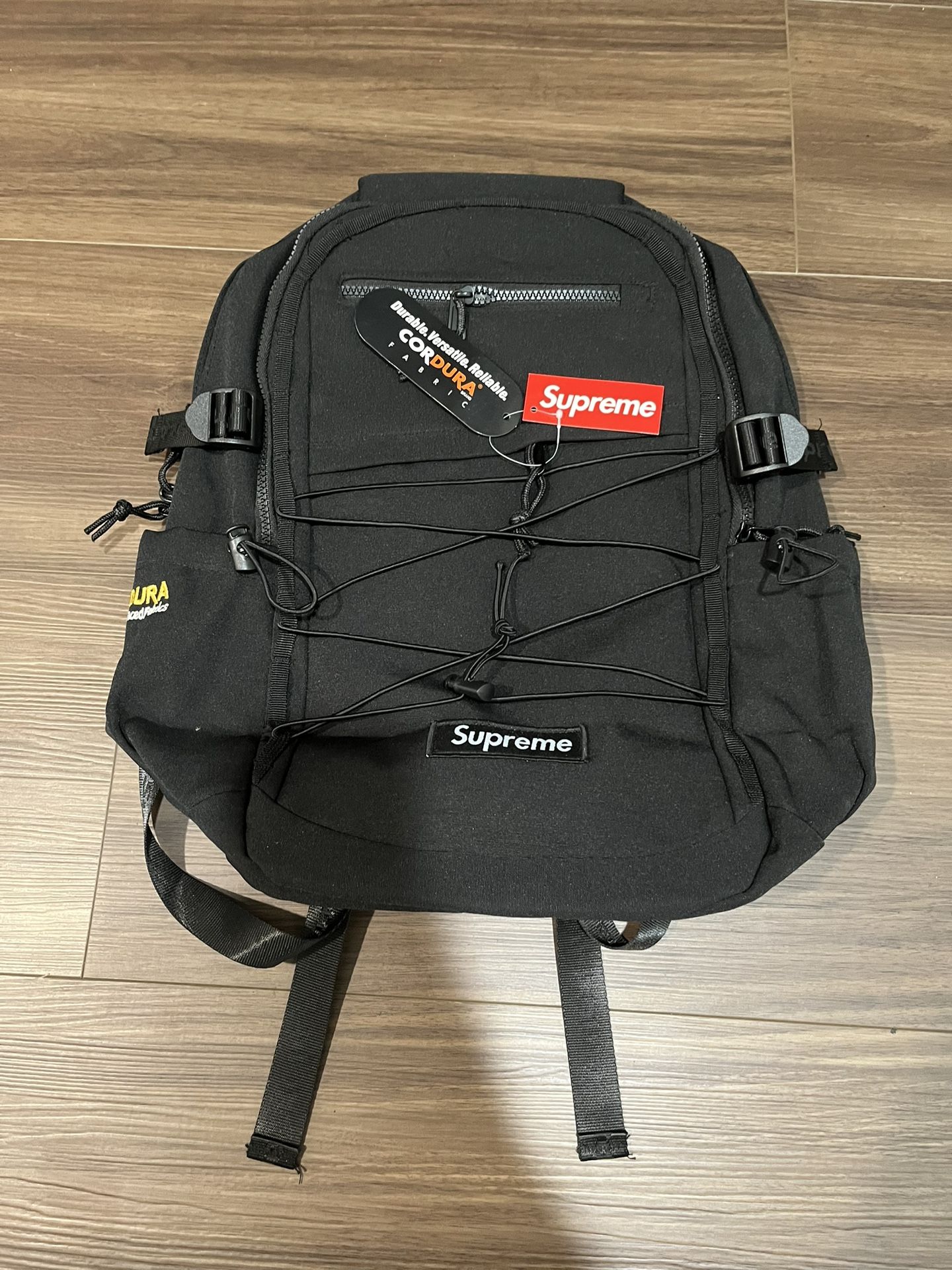 Supreme backpack ‘black’ (ss25)