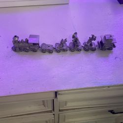 Disney Pewter Train Collectible 