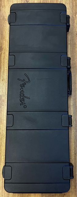 FENDER TSA 002 LEFT-HANDED BASS ABS MOLDED CASE -FITS JAZZ OR PRECISION BASSES