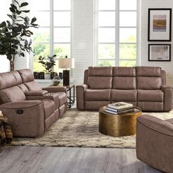 Brand New! 2pc Motion Living Room Set 😍/ Take it home with Only$39down/ Hablamos Español Y Ofrecemos Financiamiento 🙋 