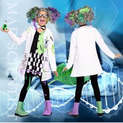 Mad Scientist Girl Child Halloween Visit > Costume
