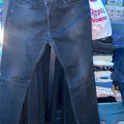 Black hollister jeans super skinny size 32