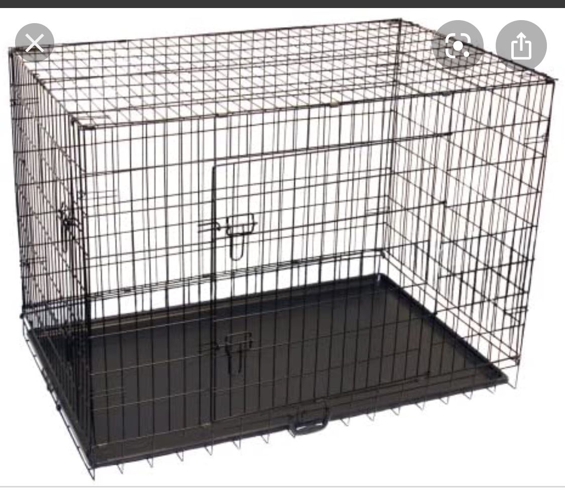 Large dog kennel