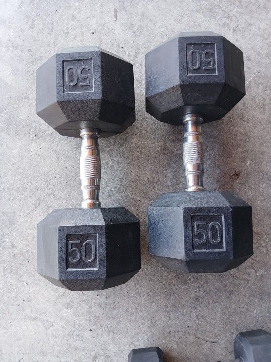 Rubber Weights 50 Set