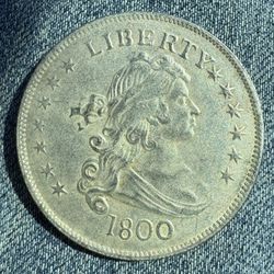 Vf To Xf 1800 Silver dollar